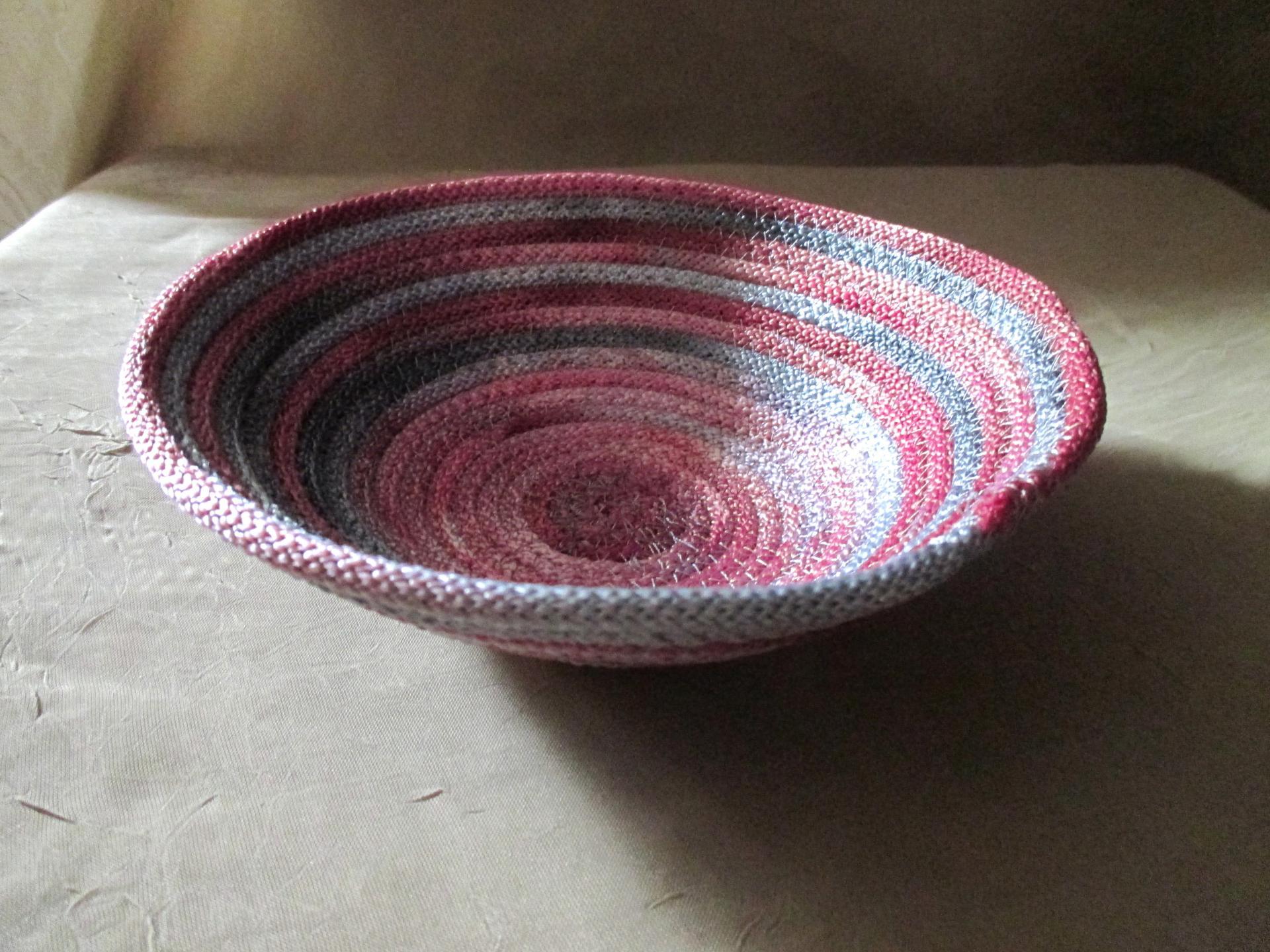 Rope Bowls, Small Dyed Bowl Set- Storage Basket, Catch All