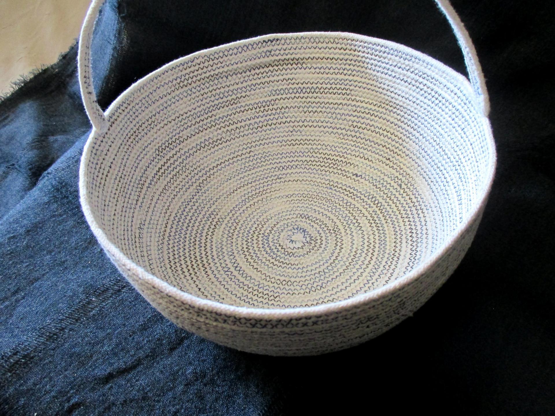 Cotton Rope Basket, Gift Basket, Craft Basket and for Storage