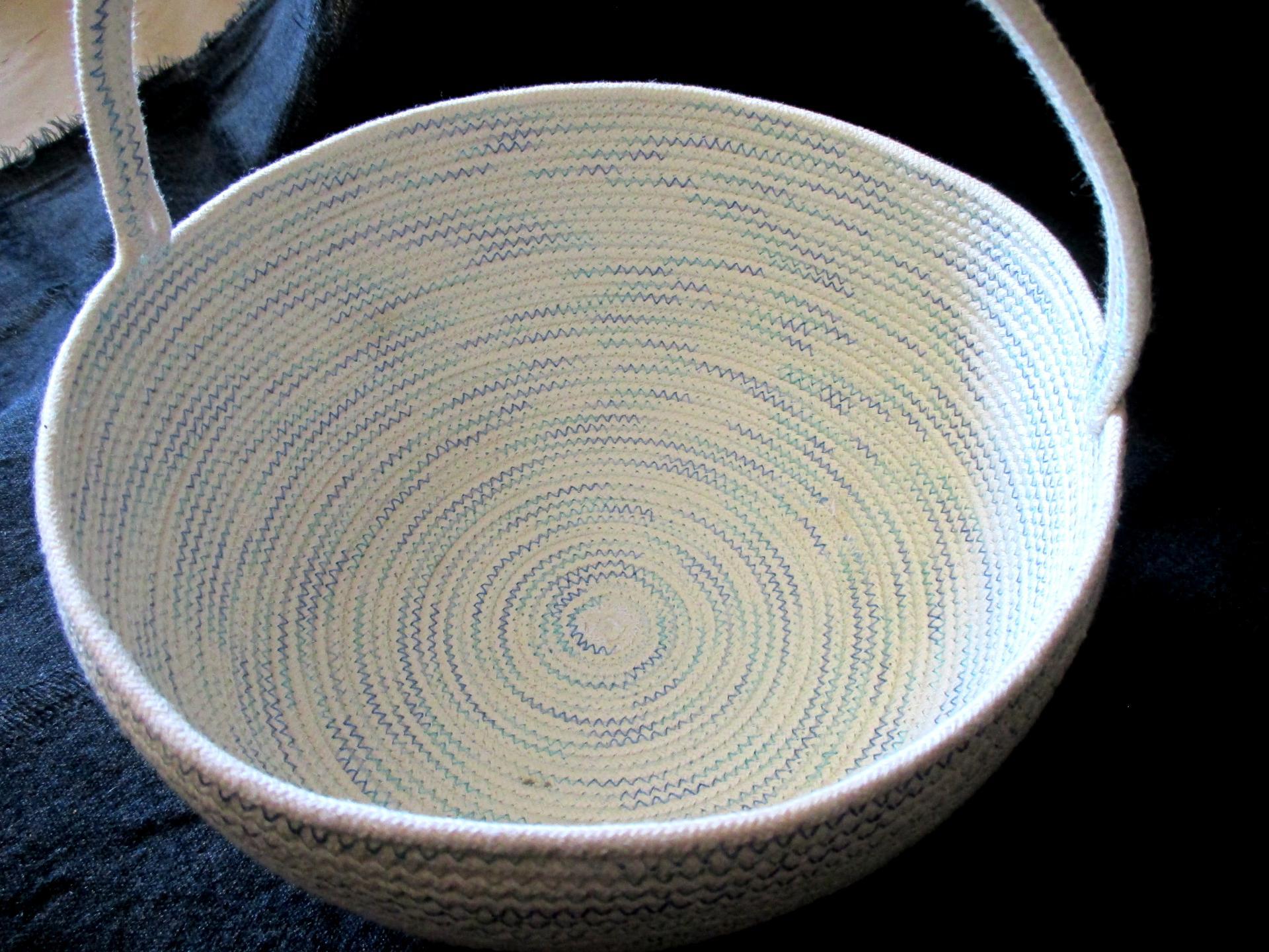 Cotton Rope Basket, Gift Basket, Craft Basket and for Storage