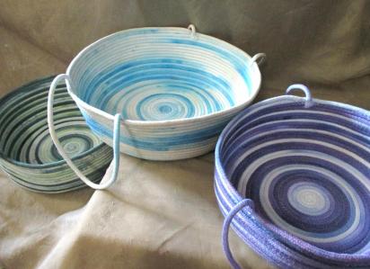 Cotton Rope Basket, Gift Basket, Craft Basket and for Storage