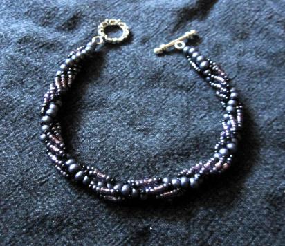 Spiral Stitch Bracelets