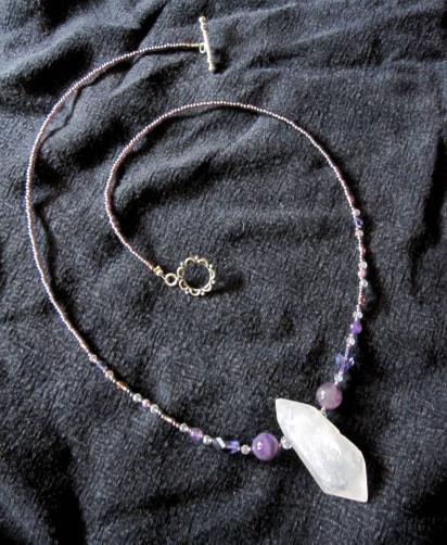 Crystal point Necklace