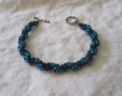 Spiral Stitch Bracelets