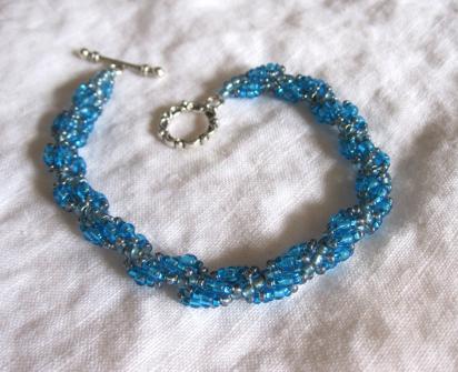 Spiral Stitch Bracelets