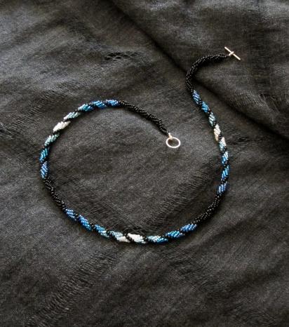 Spiral Stitch Necklace