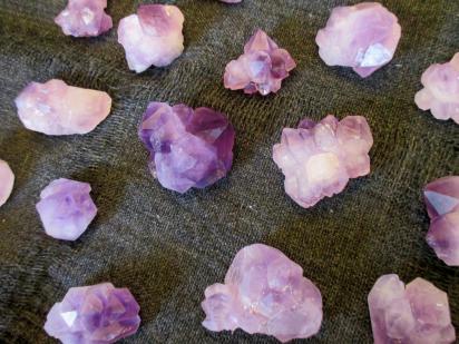 Amethyst Points, Raw Amethyst Crystals