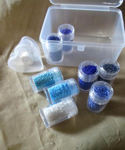 Miyuki Rocailles 11/0 - seed bead kit in case