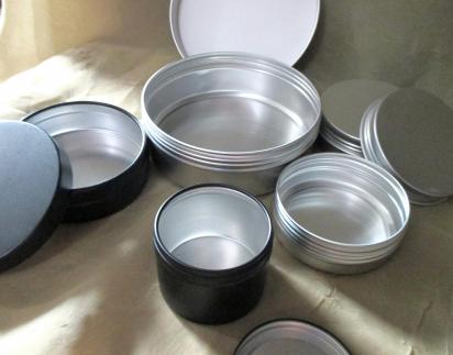 Round Tins - Tins in various sizes - Craft Tin, Travel Tin, Gift Tin, Candle Tin