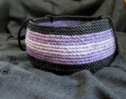 Rope Basket, Gathering Basket, Storage Basket, Catch All
