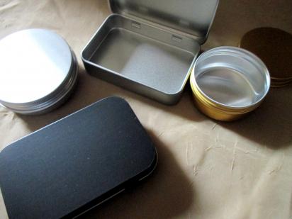 Set of Tins - 4 tins in various sizes