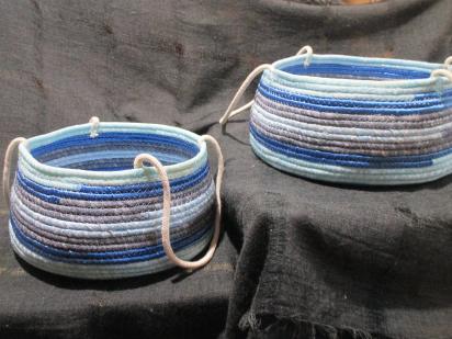 Rope Basket, Gathering Basket, Craft Basket, Storage Basket, Catch All