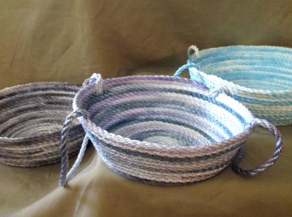 Rope Basket, Gathering Basket, Storage Basket, Catch All