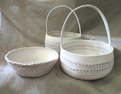 Cotton Rope Basket, Gift Basket, Craft Basket, Gathering Basket, Storage Basket