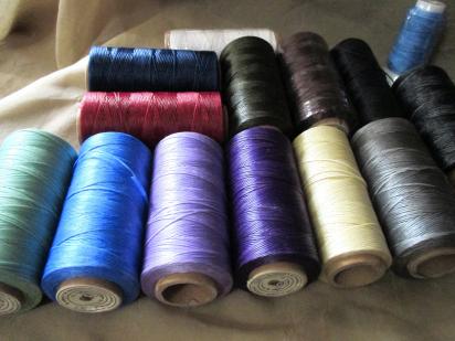 Cord - Macrame Cord, Knotting Cord, Flat Waxed Thread