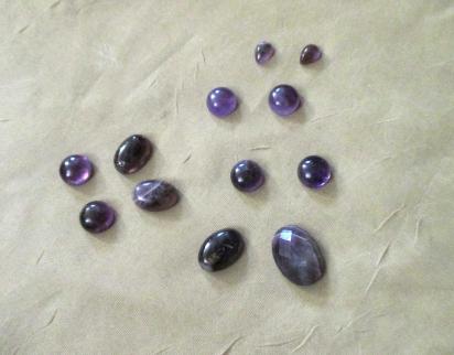 Amethyst Cabachons