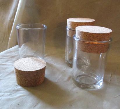 Large Jars with Cork - Apothecary Jars, Storage, Spices, Potions
