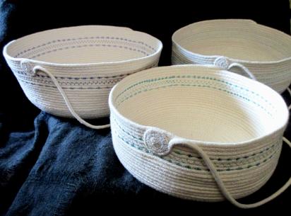 Cotton Rope Basket, Gift Basket, Craft Basket and for Storage