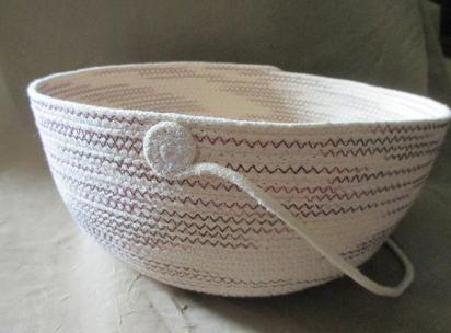 Cotton Rope Basket, Gift Basket, Craft Basket and for Storage