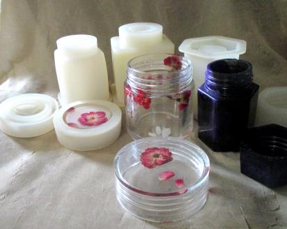 Mold - Jar Casting Mold - for Epoxy, Clay or other casting medium - Jar with screw top lid