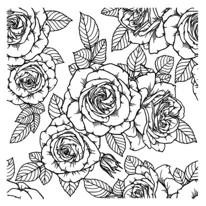 Mat Mold and Stamp - Texture for Clay, Polymer Clay, Resin and casting - Silicone Cling Stamp