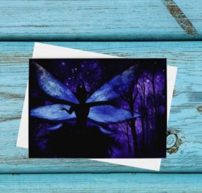 Fairy Greeting Cards, Large and Small Notecards, Birthday, Invitations