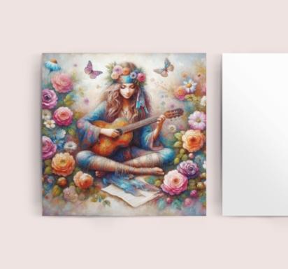 Greeting Cards, Large Note Card, Invites, Birthday, Gift Card