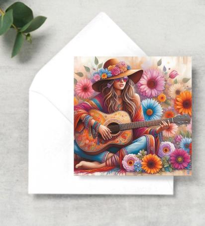 Greeting Cards, Large Note Card, Invites, Birthday, Gift Card