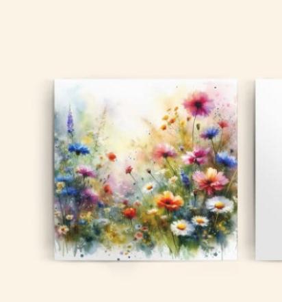 Wildflowers - Single Card or Bulk 10 Pack of Gift Cards