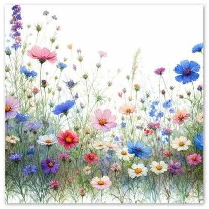 Wildflowers - Single Card or Bulk 10 Pack of Gift Cards