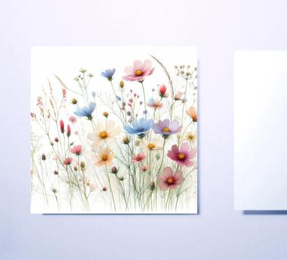 Wildflowers - Single Card or Bulk 10 Pack of Gift Cards