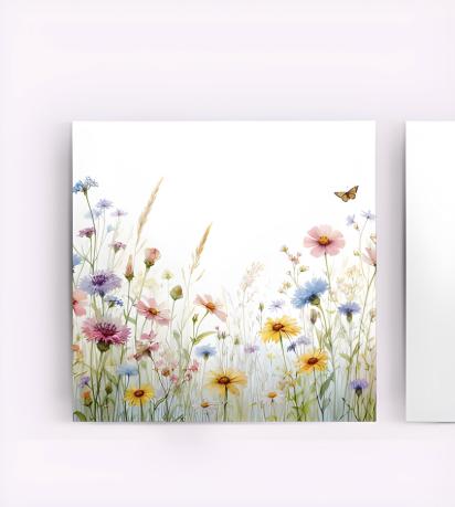 Wildflowers - Single Card or Bulk 10 Pack of Gift Cards