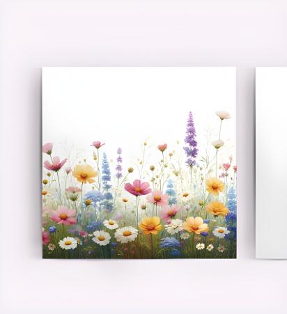 Wildflowers - Single Card or Bulk 10 Pack of Gift Cards