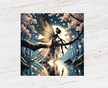 Fairy Greeting Cards, Large and Small Notecards, Birthday, Invitations