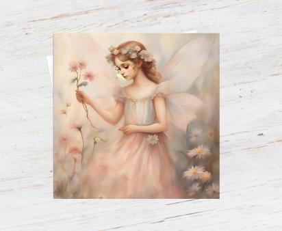 Fairy Greeting Cards, Set of 4 Designs, Bulk Pack of Cards