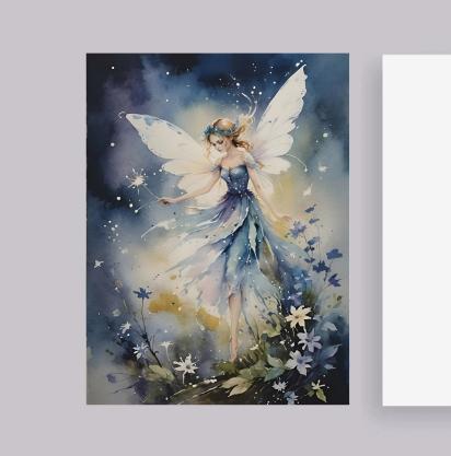 Fairy - Greeting Cards - Fae Note Cards, Single or Bulk Pack of 10