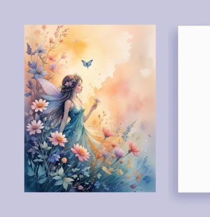 Fairy - Greeting Cards - Fae Note Cards, Single or Bulk Pack of 10
