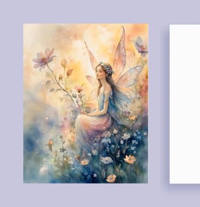 Fairy - Greeting Cards - Fae Note Cards, Single or Bulk Pack of 10