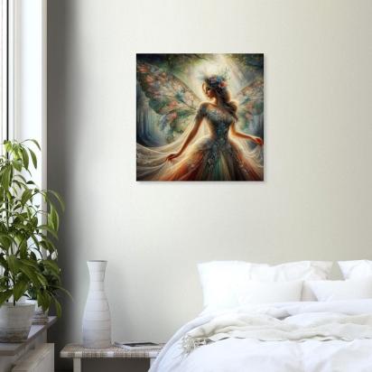 Wood Print, Fairy, Original Art, Print on Wood, Ready to Hang