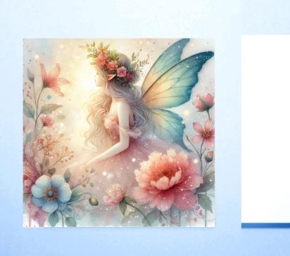 Fairy Greeting Cards, Large and Small Notecards, Birthday, Invitations