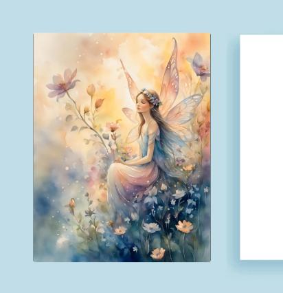 Fairy - Greeting Cards - Fae Note Cards, Single or Bulk Pack of 10