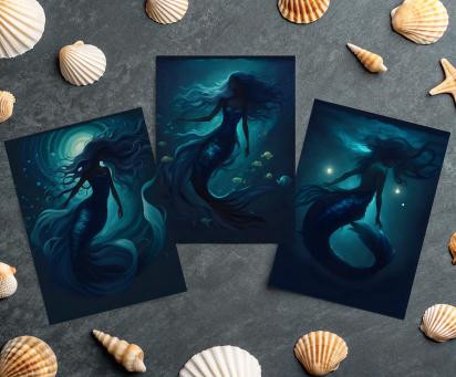 Set of Gift Cards, Pack of 3 Designs, Single or Bulk Pack of Cards
