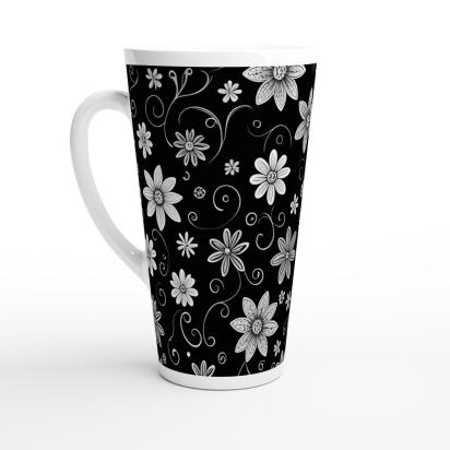 Latte 17oz Ceramic Mug - Coffee or Tea Cup, Extra Tall