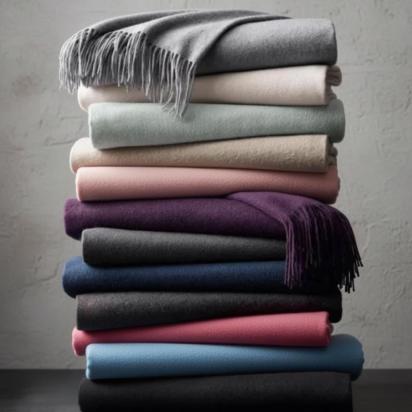 26 Colors - Cashmere Wool Blend - Blanket Scarf and Shawl - Multiple Colors Extra Soft Wrap