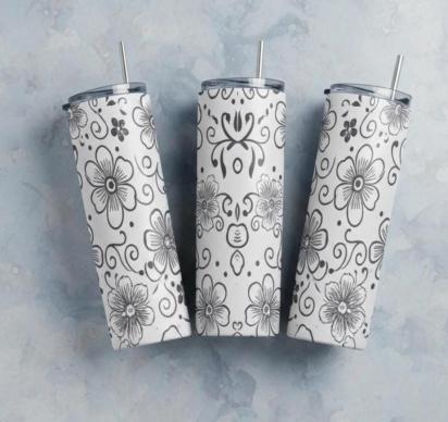 Skinny Tumbler, Large Stainless Steel Insulated Travel Mug