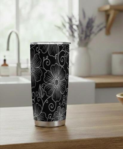 Travel Mug, Stainless Steel, 20 oz Insulated Cup