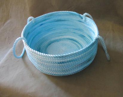 Rope Basket, Gift Basket, Craft Basket, Gathering Basket, Storage Basket
