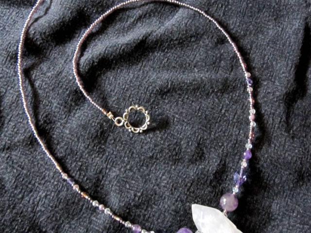 Crystal point Necklace