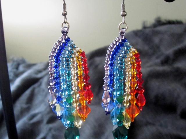Rainbow Earrings