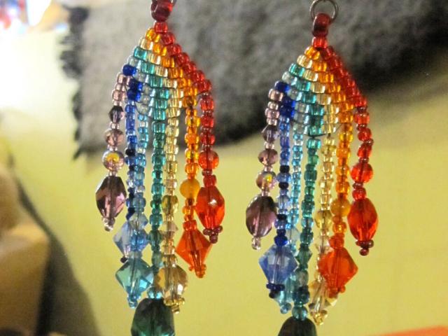 Rainbow Earrings