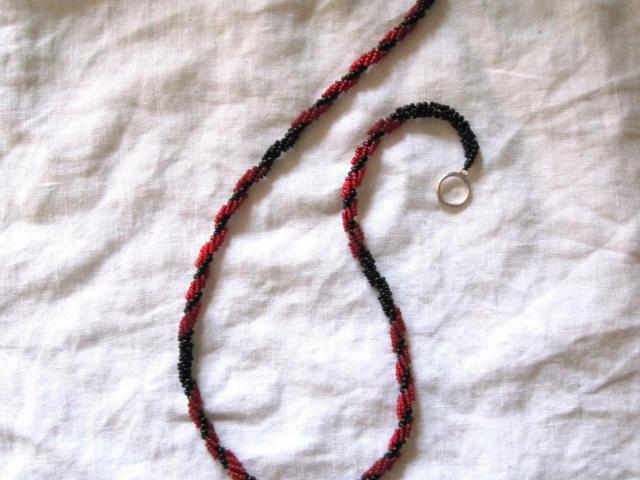 Spiral Stitch Necklace